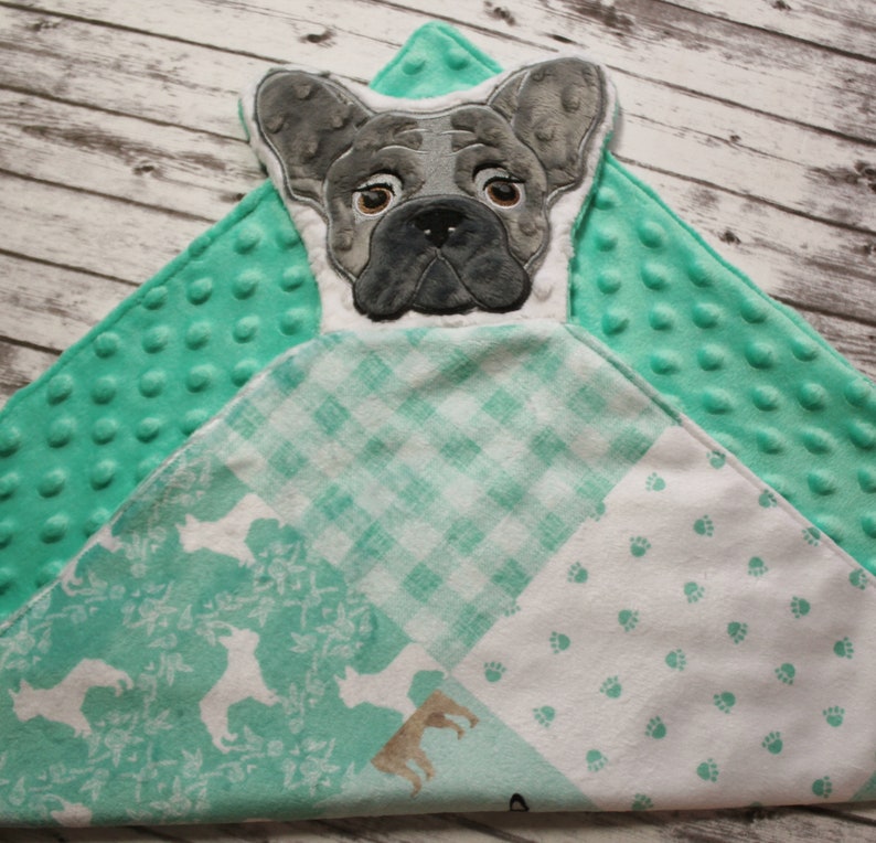 French Bulldog Lovey French Bulldog Blanket Frenchie Puppy Etsy