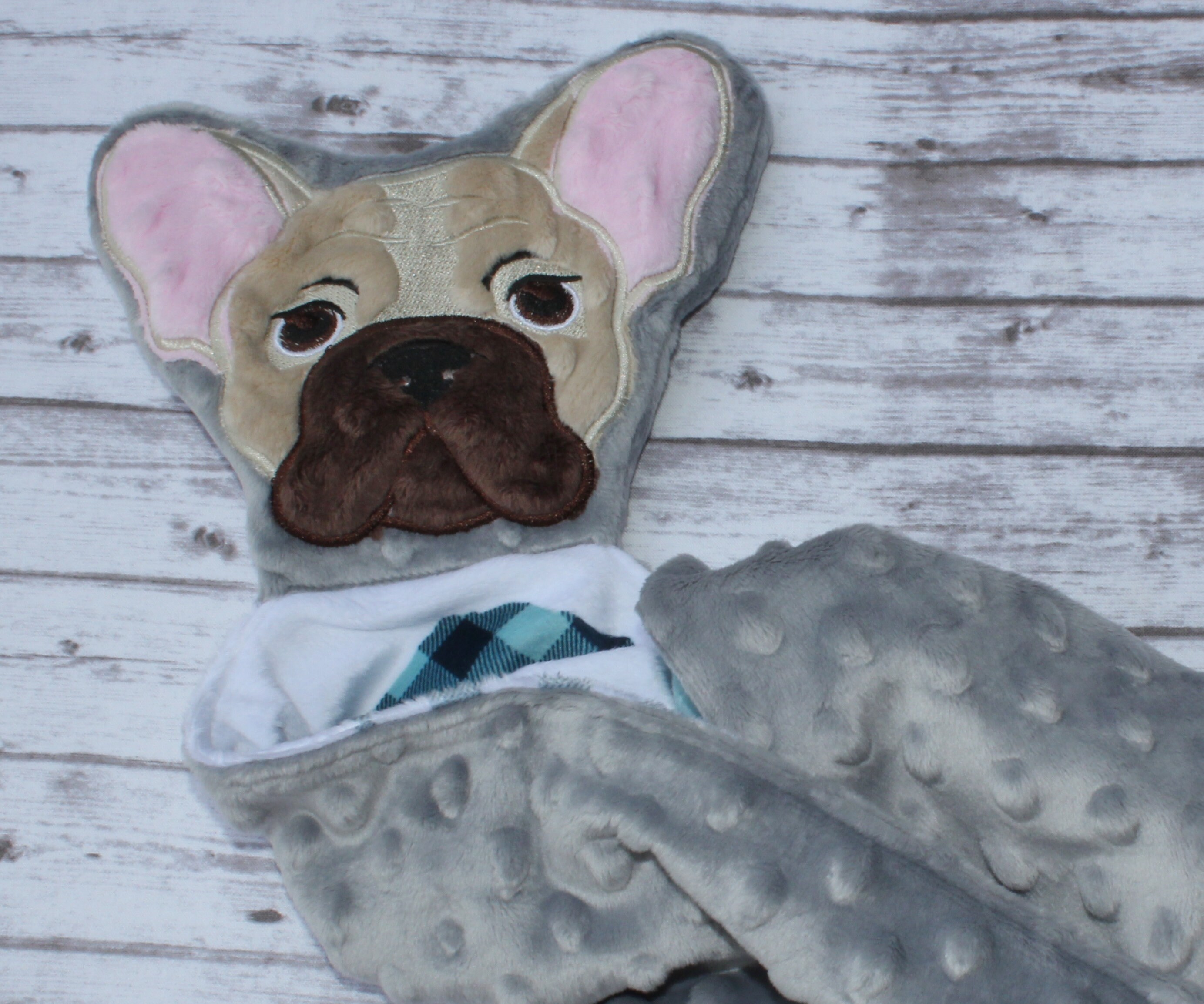 French Bulldog Lovey French Bulldog Blanket Frenchie Puppy Etsy Ireland