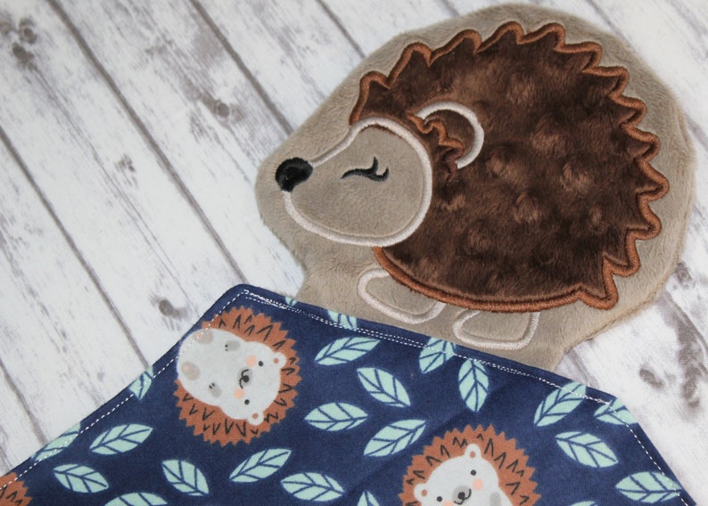 personalized lovey blanket