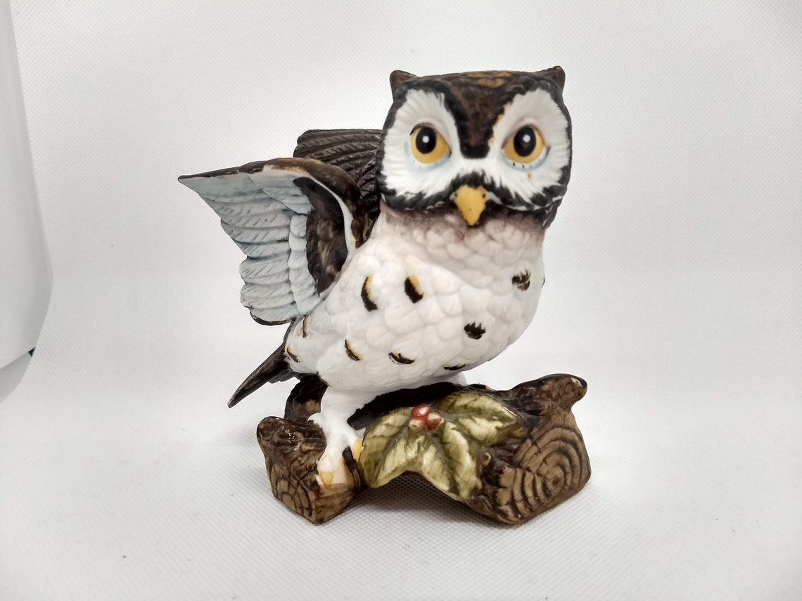 Owl Figurine Etsy