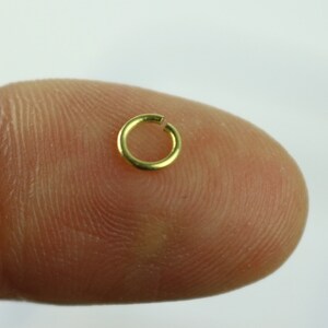 250 RAW Brass Bronze Jump Rings Jumprings - 5mm 21 Gauge 21G (0.7mm) - Clean Edge Cut Saw Cut Jumprngs - ship from California USA