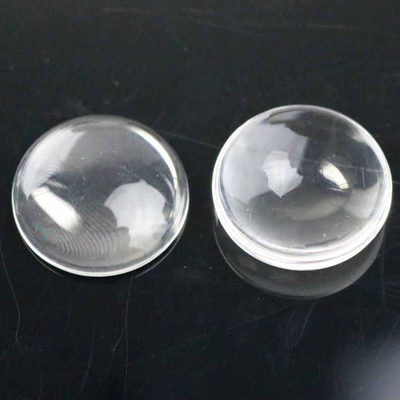 100 Glass Cabochons 20mm 13/16inch 6.2mm thickness Circle Etsy