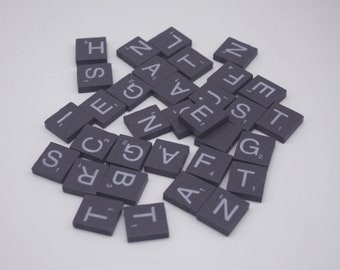 552 Stück Holzbuchstaben Set - 1,9cm Groß