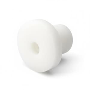 Secure Silicone Big size Earpost Ear Nut earring back - 6x5.25mm 100 pcs - Wholesale Bulk