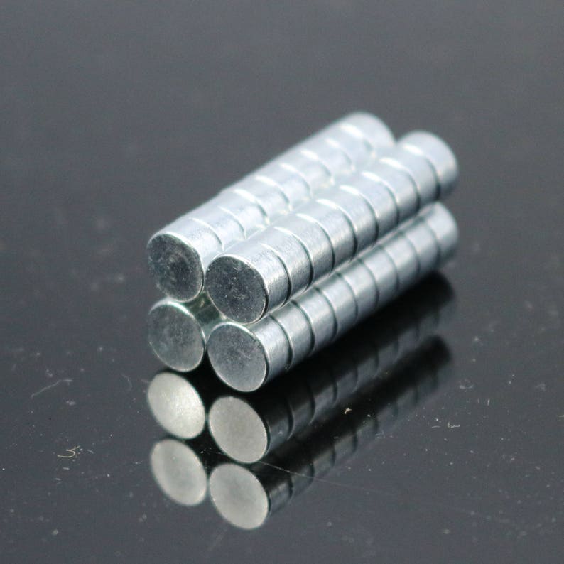 100 pcs 14 6mm diameter 18 3mm thickness Neodymium MAGNETIC Discs N35-6mm x 3mm Super Strong Rare Earth Disc Diak Circle Magnets
