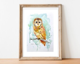 油絵　メンフクロウ　「知る」 Amazon | 月明かりの下を飛ぶフクロウ 数字キットによる絵画 数字油絵