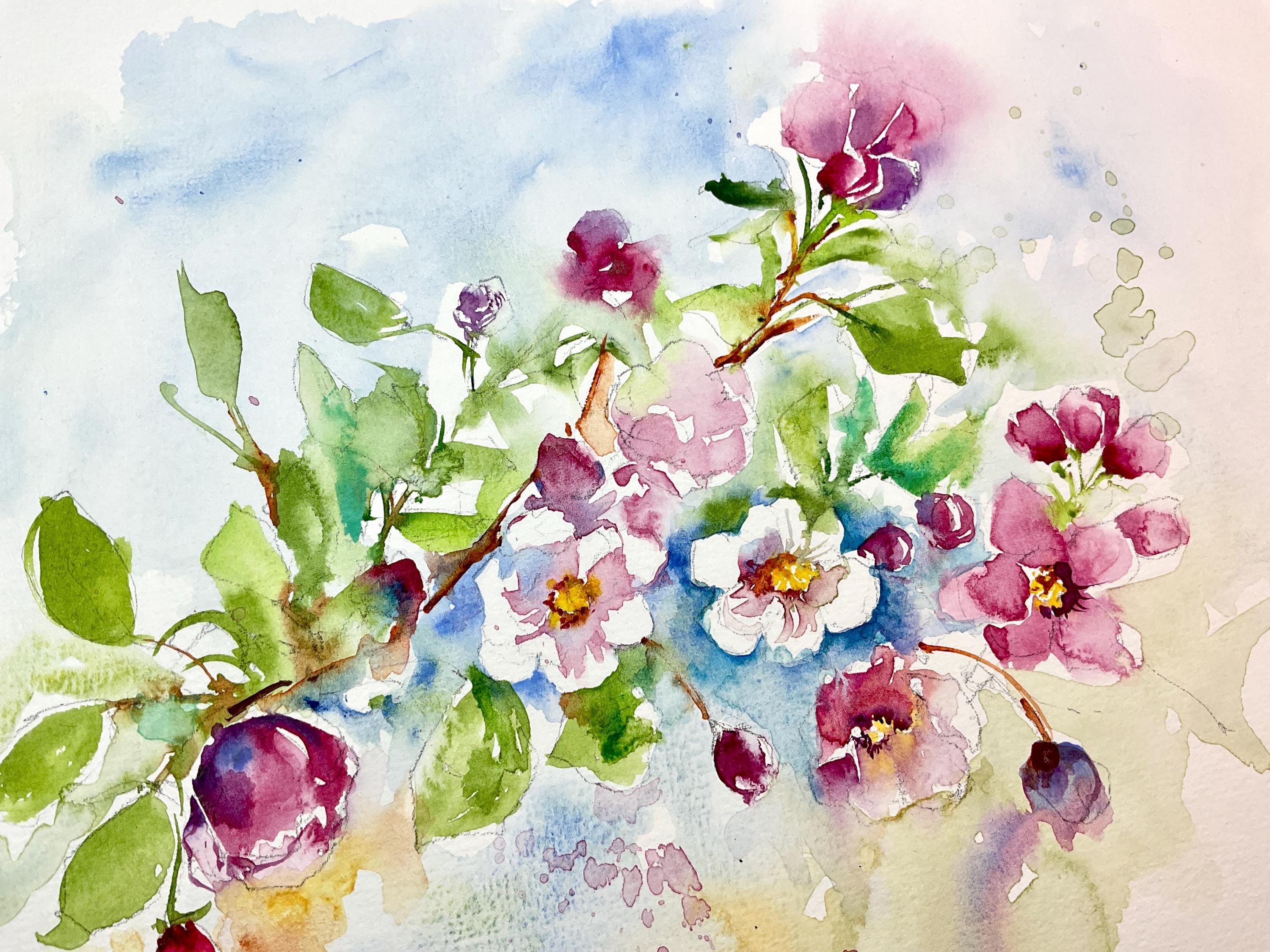 本33／Painting Fresh Florals in Watercolor 本33／Painting Fresh Florals in Watercolor 本33／Painting