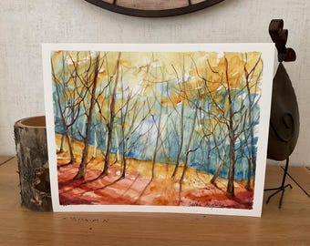 市場の風景 水彩画 作者不明 市場の風景 水彩画 作者不明（絵画 作者不明 サイン有り 人物