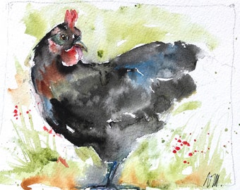 Decoration Theme Poussin Etsy France