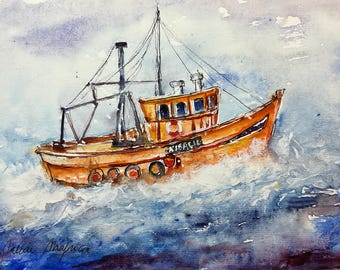 水彩画(漁港)№160 水彩画(漁港)№160 水彩画(漁港)№160 水彩画(漁港)№160 水彩画