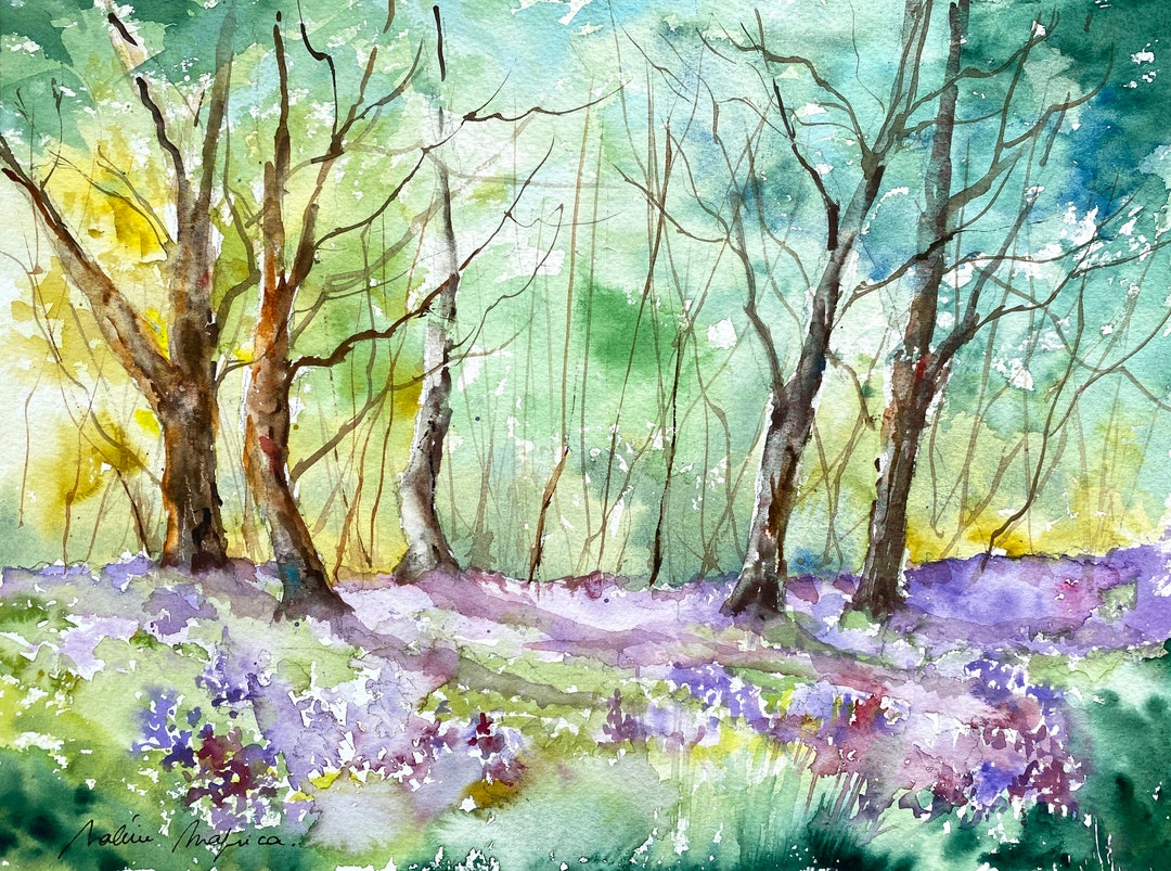 The Artful Field Journal: Painting Spring Landscapes with Watercolor, Part  1 Online Class — Treesong Nature Awareness and Retreat Center