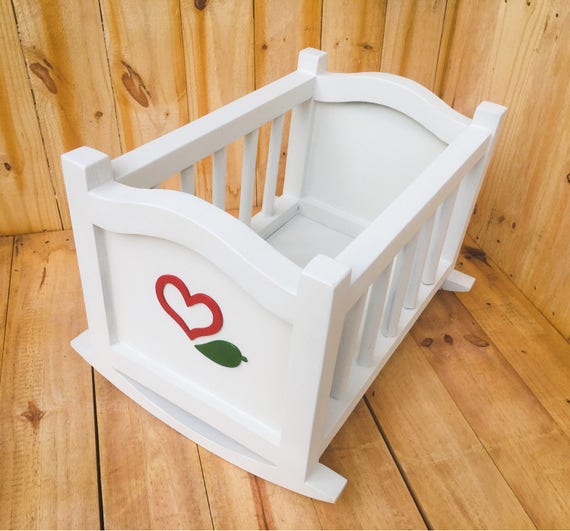 wooden cradle