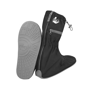 Reusable Waterproof Shoe Cover - Black/Gray