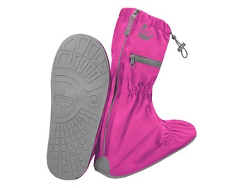 Reusable Waterproof Shoe Cover - Lilac/Gray