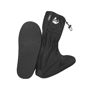 Reusable Waterproof Shoe Cover - Black/Black