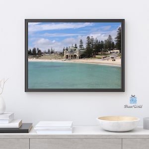 Cottesloe Beach Western Australia Photograph Print, Beach Picture, Australian Beaches, Beach Decor, Indian Ocean, Perth, Beach Wall Decor