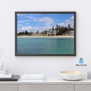 Cottesloe Beach Western Australia Photograph Print, Beach Print, Beach Decor, Indian Ocean, Perth Beaches, Beach Picture, Australian Beaches