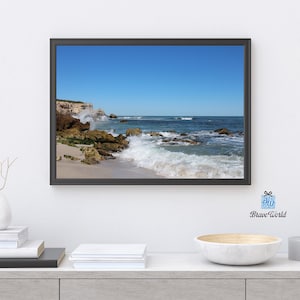 Waves Crashing Burns Beach Western Australia Photograph Print, Beach Print, Beach Theme, Beach Decor, Coastal Wall Art, Coastal Decor, Perth