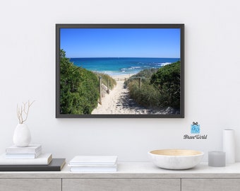 Trigg Beach Print, Western Australia, Beach Photography, Surfing, Trigg Island, Beach Gift, Beach Path, Perth, Path to the Beach, Sea Path