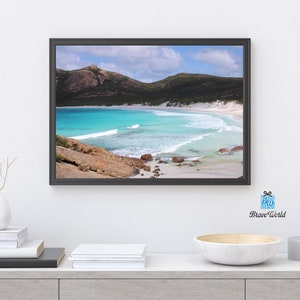 Thistle Cove Esperance Western Australia Photograph Print, Home Decor, Turquoise Blue Water, Beach Decor, White Sandy Beach, Beach Themed