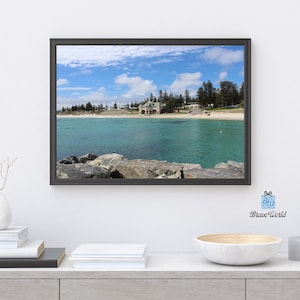 Cottesloe Beach Western Australia Photograph Print, Beach Print, Australian Beaches, Perth, Beach Decor, Seascape, Beach Wall Prints Bedroom