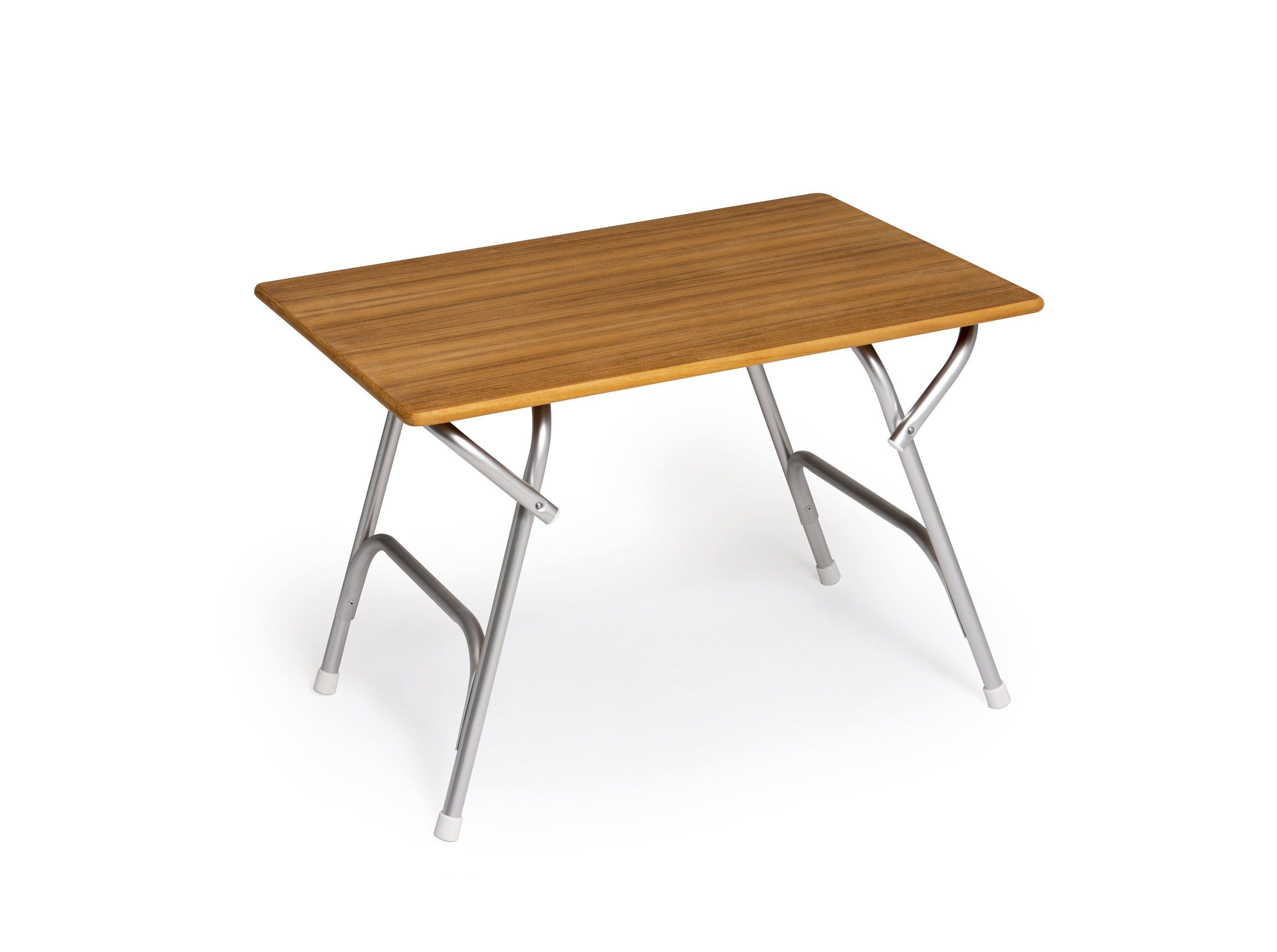 FORMA MARINE Folding Aluminum and Teak Boat Table 62 X 88 X 61 Cmm400t