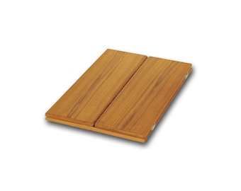 FORMA MARINE Teak Veneer Foldable Cockpit Table Top - Open 66x90 cm or Folded 66x45cm S6690T
