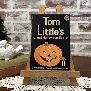 Vintage 1975 Tom Little&#39;s Great Halloween Scare Paperback Book Scholastic Book Services | Childrens Book | Vintage Kids Books | Reading Book