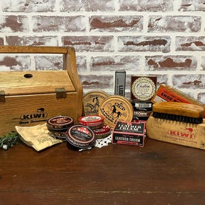 Kiwi shoe shine kit - Etsy 日本