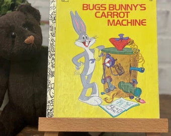 Vintage 1971 Bugs Bunny's Carrot Machine by Little Golden Book