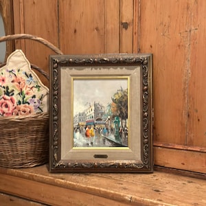 Signed Oil Painting Antonio - Etsy