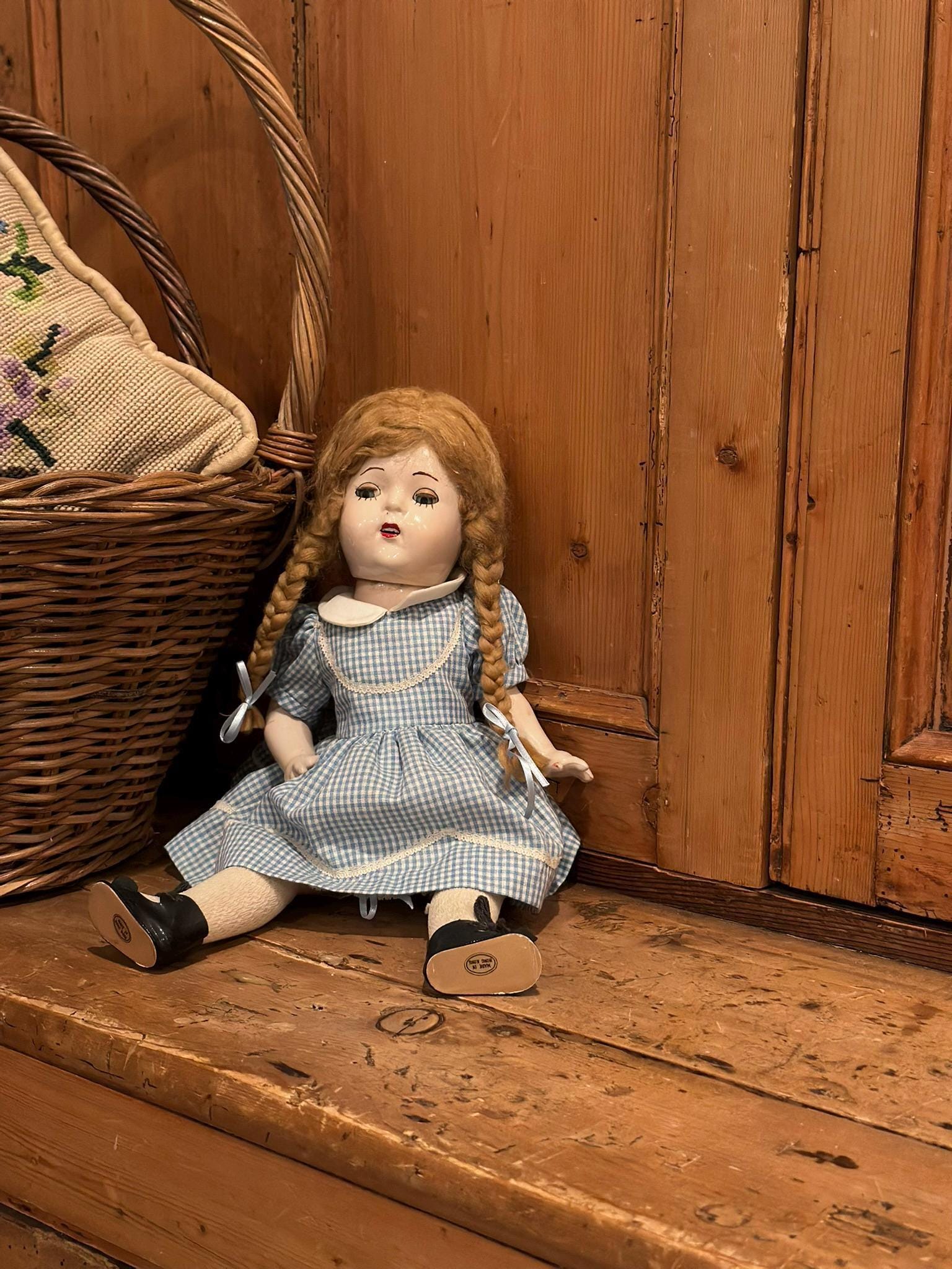 Porcelain Doll 6 Blue Dress - Etsy