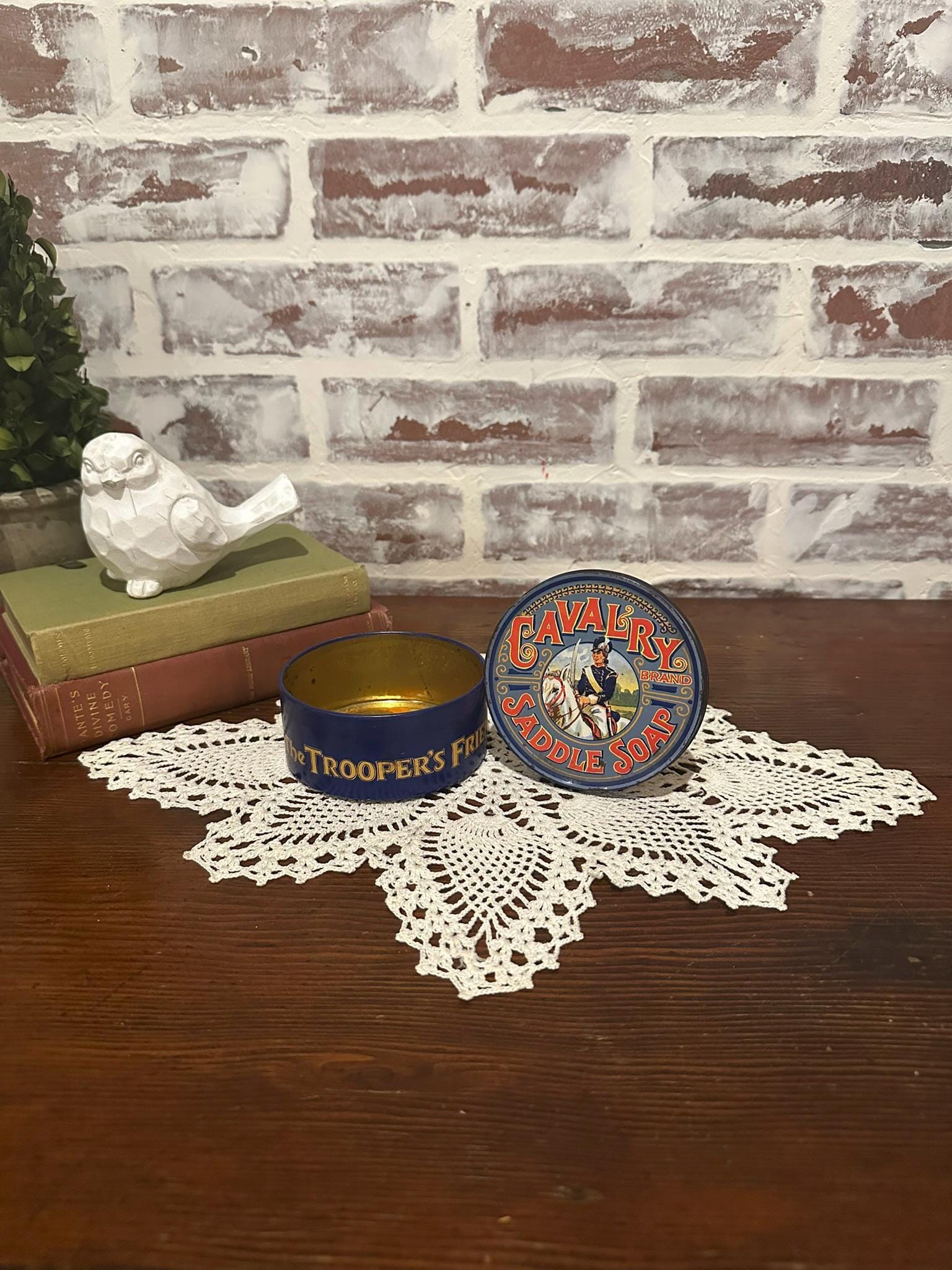 Vintage Metal Canisters Soap - Etsy
