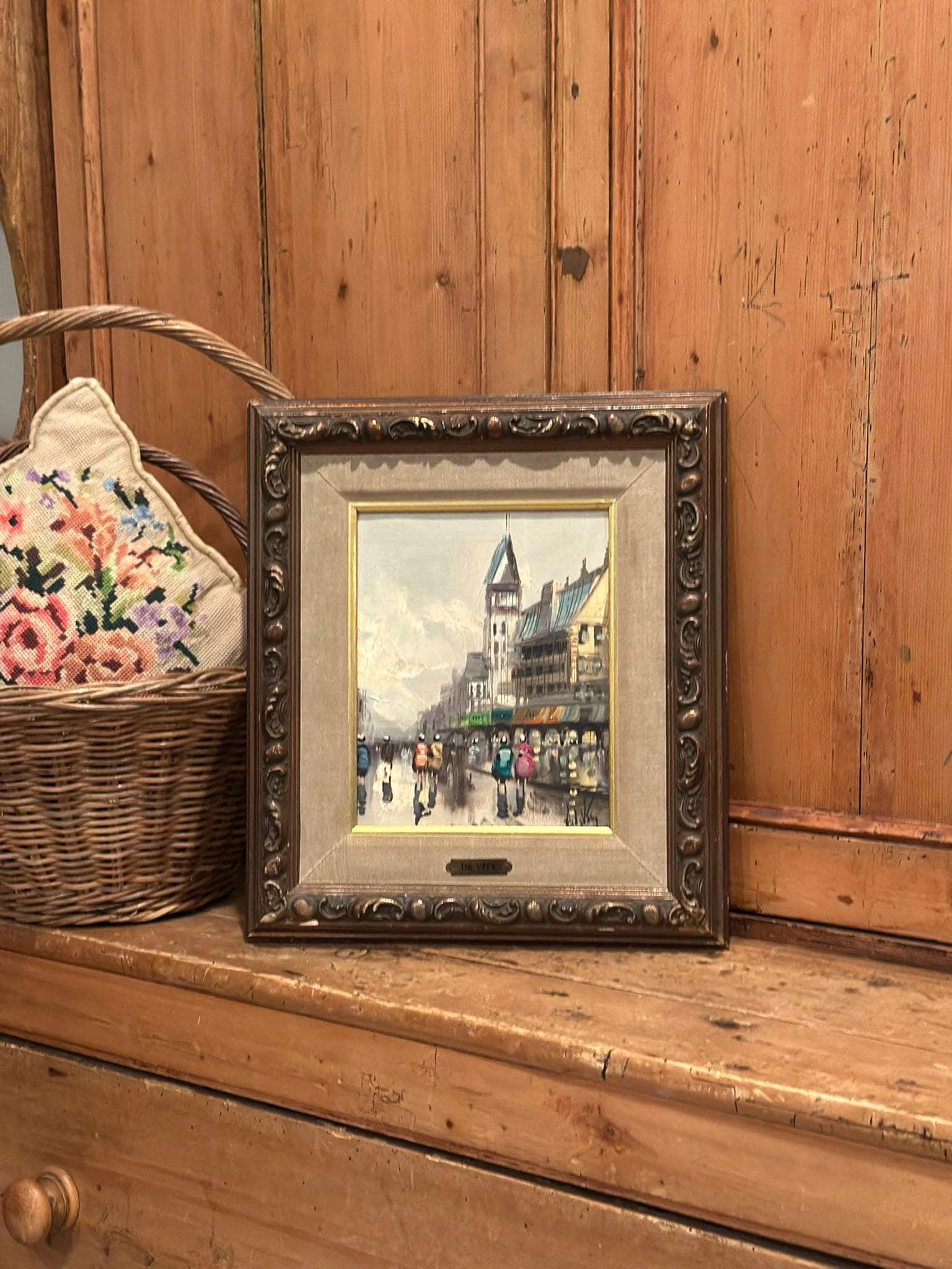 Signed Oil Painting Antonio - Etsy