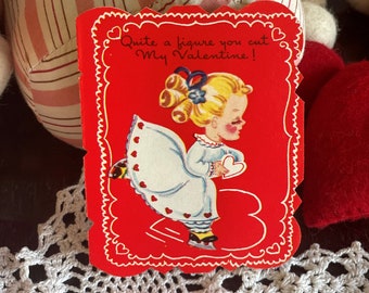 Biglietto d'auguri vintage per San Valentino "It's on 'Ice', ti amo!" di A-Meri-Card / Biglietto d'auguri / San Valentino / Regalo di San Valentino