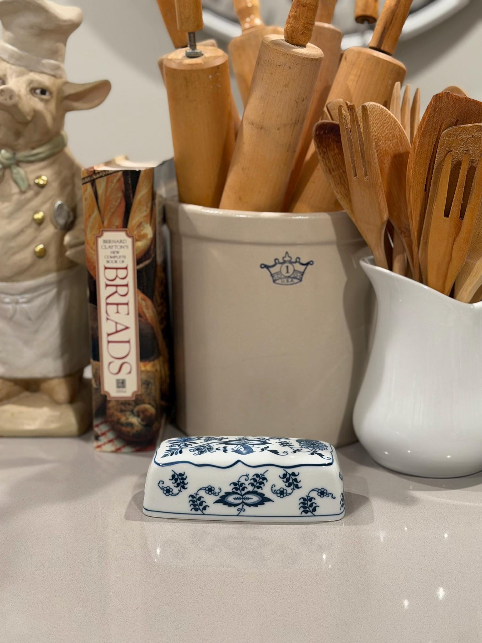 Blue Danube Butter Dish - Etsy
