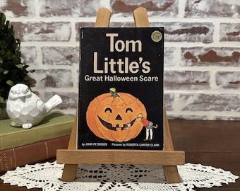 Vintage 1975 Tom Little's Great Halloween Scare Paperback Book Scholastic Book Services | Childrens Book | Vintage Kids Books | Reading Book