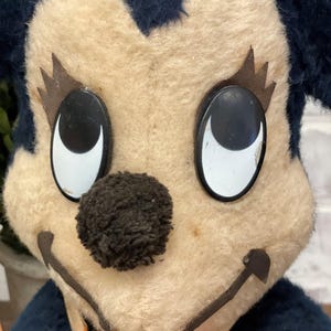 Vintage 1950s Mickey Mouse & Minnie Mouse Plush | Disney Characters | Vintage Toys | Nursery Decor | Vintage Disney Toy | Disney Collectible image 8