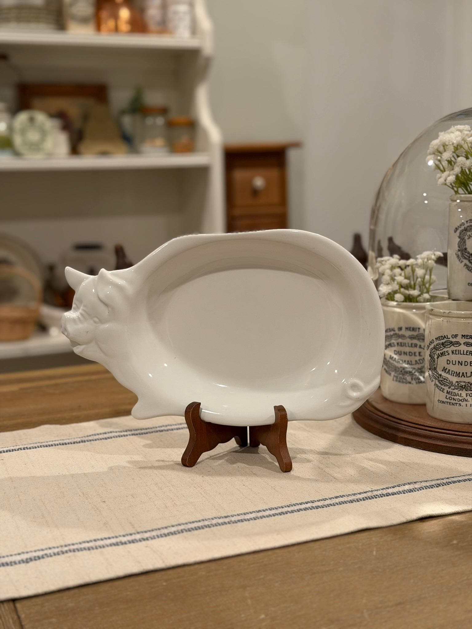 Vintage ceramic pig tabletop decor - Etsy 日本