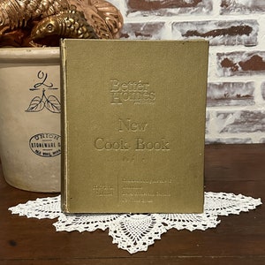 Better Homes & Gardens New Cook Book | Souvenir Edition 1960&#39;s Vintage Recipes | Recipe Book | Cooking Book | How to Cook Book