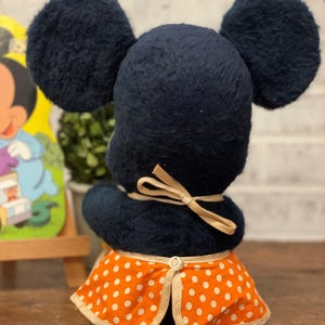 Vintage 1950s Mickey Mouse & Minnie Mouse Plush | Disney Characters | Vintage Toys | Nursery Decor | Vintage Disney Toy | Disney Collectible image 7