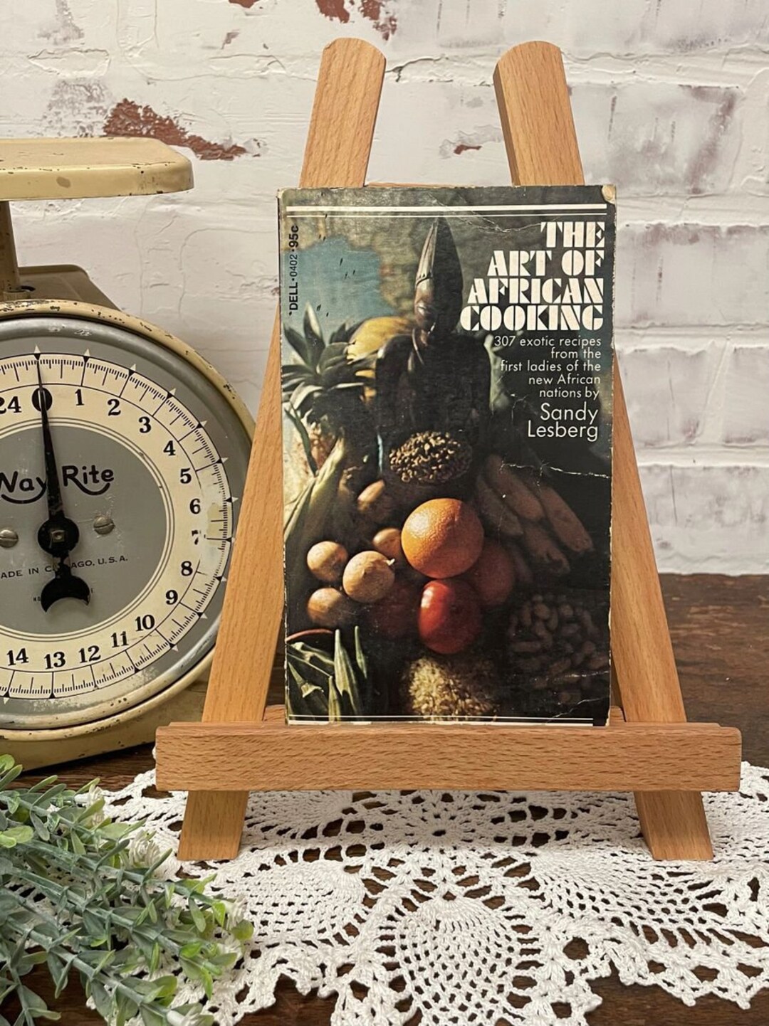 Vintage 1971 the Art of African Cooking by Sandy Lesberg Paperback ...