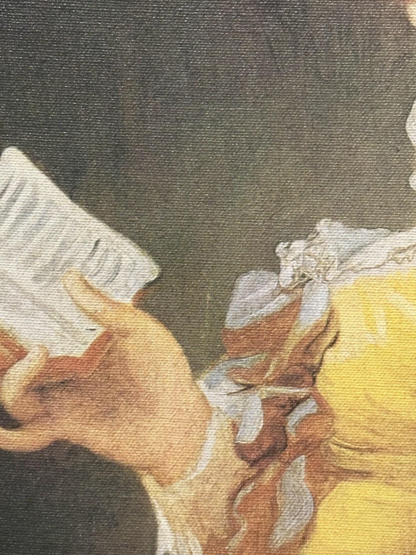 額入りジャン＝オノレ・フラゴナール「読書をする少女」1769年頃