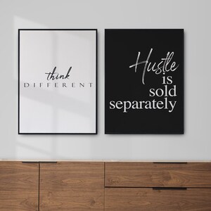 Set of 2 Gym Decor | Home Gym Decor | Motivational Decor | Gym Wall Art | Workout Room Decor | Gym Art | Printable