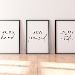 Motivational Gym Wall Decor - Fitness Wall Art- Motivational Wall Decor For Home Gym - Inspirational Gym Art - Printable Wall Decor For Gym