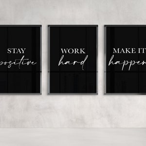 Motivational Gym Wall Decor - Fitness Wall Art- Motivational Wall Decor For Home Gym - Inspirational Gym Art - Printable Wall Decor For Gym