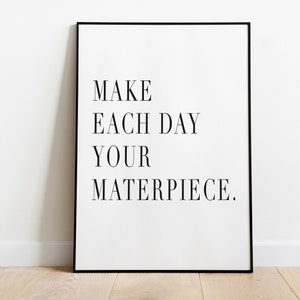 Motivational Gym Wall Decor - Fitness Wall Art- Motivational Wall Decor For Home Gym - Inspirational Gym Art - Printable Wall Decor For Gym