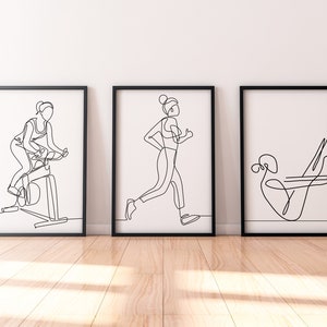 Gym Wall Art | Home Gym Decor | Motivational Decor | Gym Decor | Workout Room Decor | Gym Art