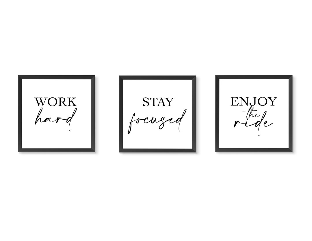 Custom Set of 3 Gym Decor 8x8 Print Home Gym Decor Motivational Decor Gym Wall Art Workout Room