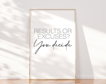 Size A2 - Motivational Gym Wall Decor - Fitness Wall Art- Motivational Wall Decor For Home Gym - Inspirational Gym Art